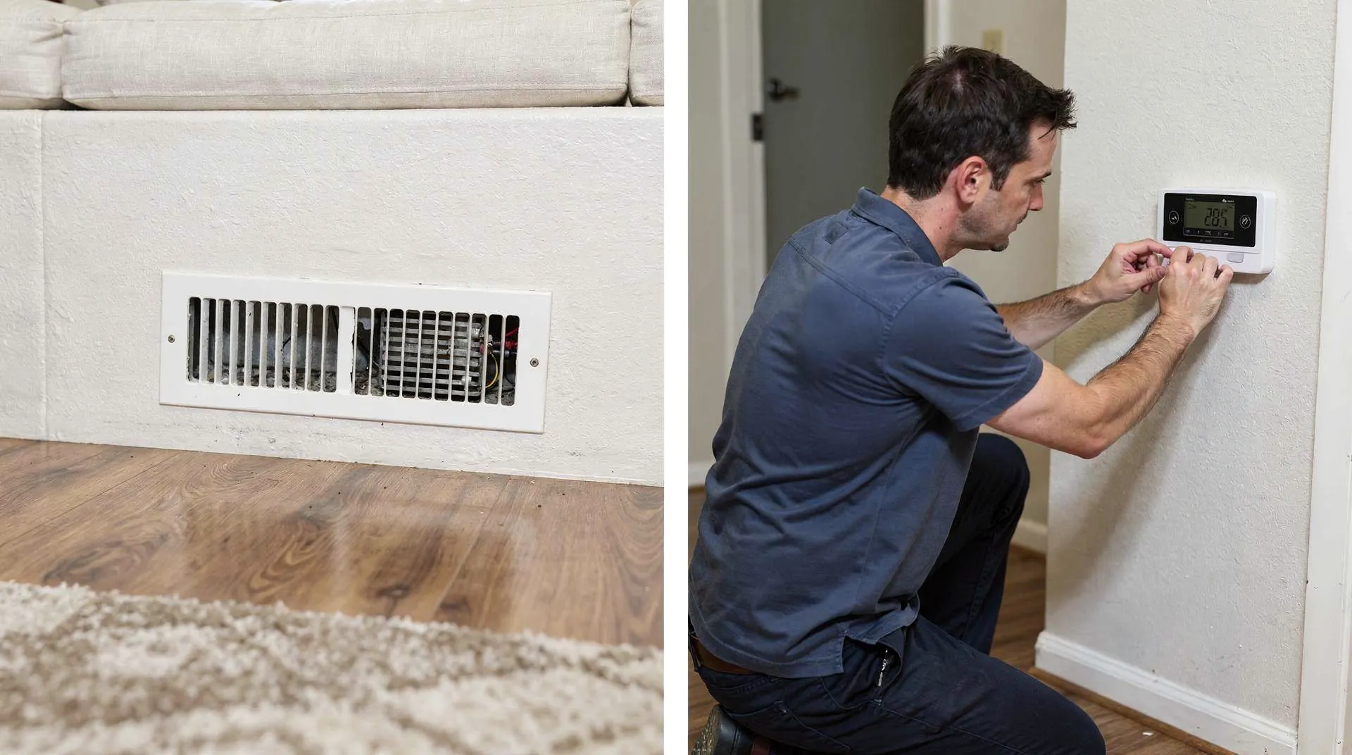 Key Signs to Call for HVAC Repair Services Today 2 Homeowners should verify that all vents are open and unblocked before calling for service